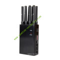 Universal 8 Antennas Portable Mobile Phone Jammer/GPS Jammer WiFi Jammer Lojack Jammer